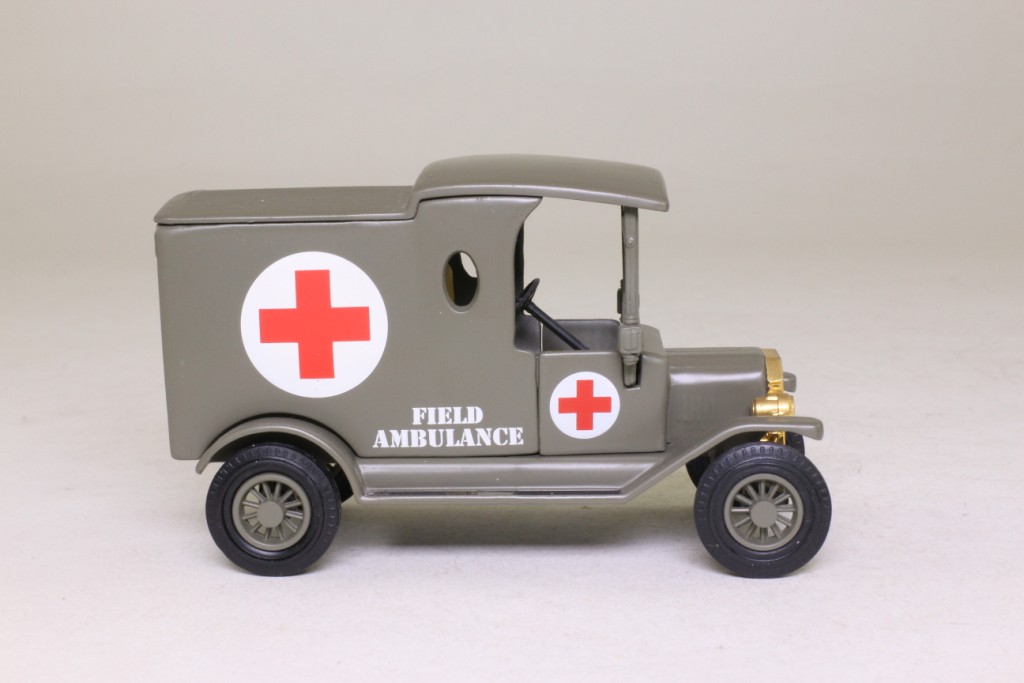 Matchbox Collectibles YY012/SB; 1912 Ford Model T Van; Military Field Ambulance